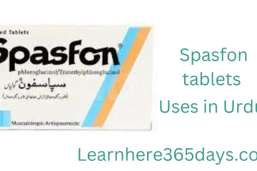 Spasfon Tablet uses in Urdu