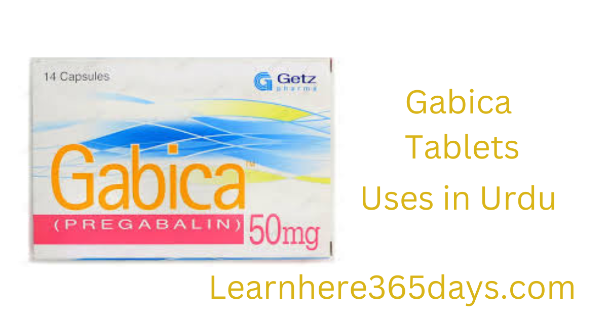 Gabica tablet uses in Urdu